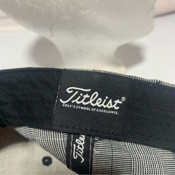 Titleist Golf Hat Performance Golf Tour, Plaid Adjustable, One Size, Adult Cap, - Picture 4 of 9
